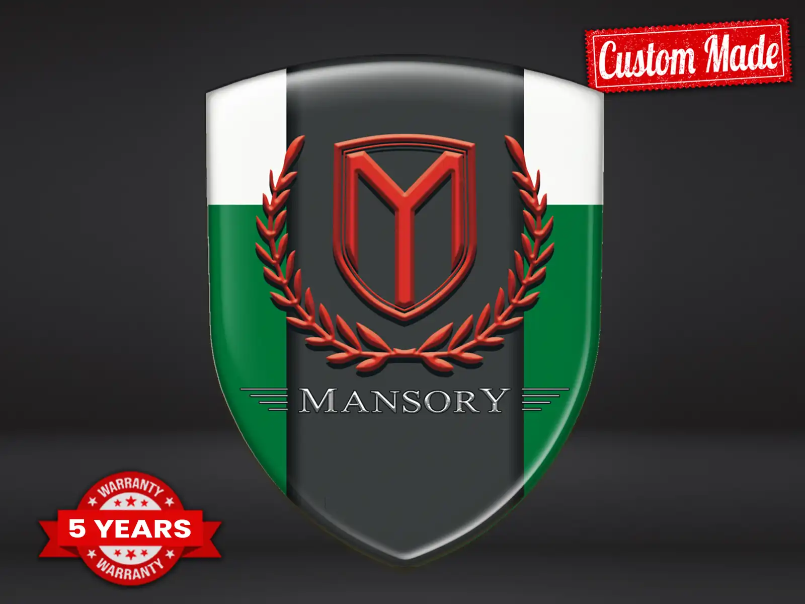 Mansory Autoaufkleber Sportlich Luxus Minimalistisch